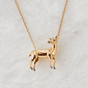 Arabian Golden Deer Pendant